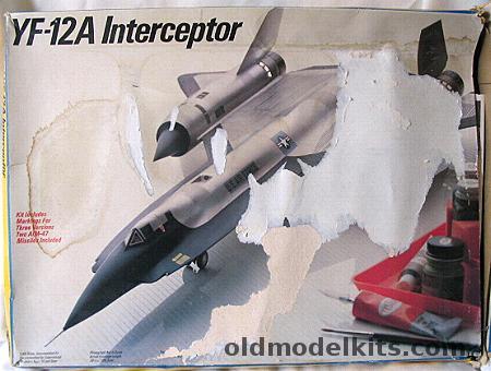 Testors 1/48 YF-12A Interceptor plastic model kit
